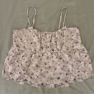 Floral Lace Women’s Cami